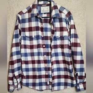 American Eagle Plaid Flannel Shirt